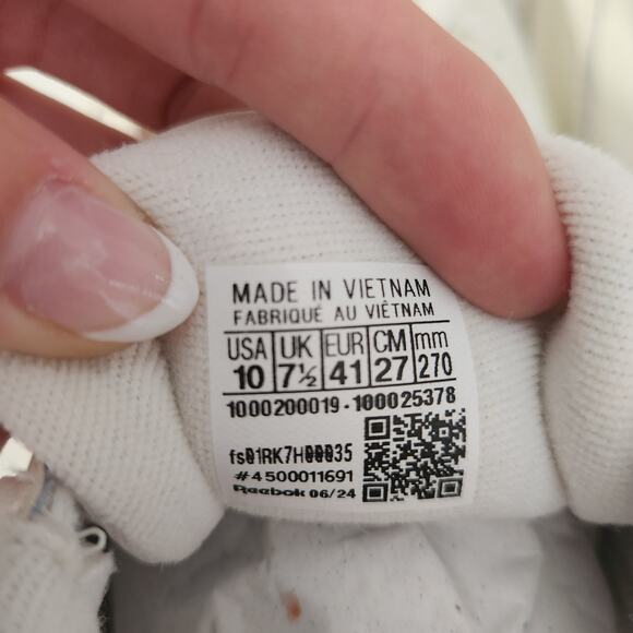 Reebok Women's Club C 85 Vintage Sneaker, Chalk/Chalk/Light Sage, 10 - Picture 7 of 8